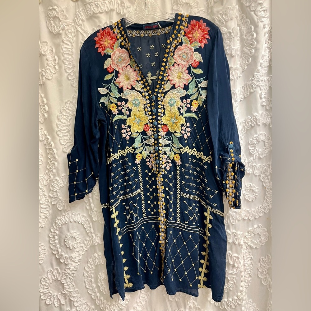 Johnny Was short dress size S